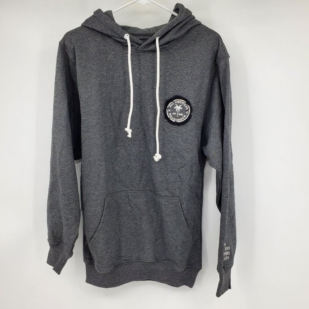 All American Roughneck Here To Work Easy Living French Terry‎ Hoodie XS
